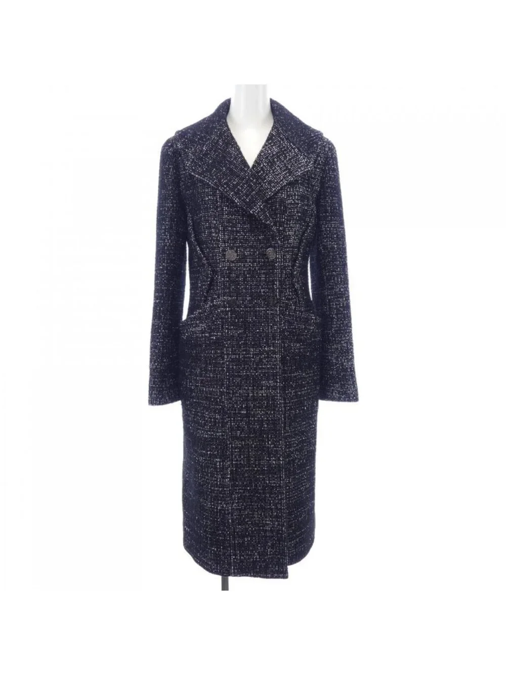 Chanel Vintage Coat Black